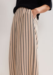 Malaya Culotte - Black/Ivory