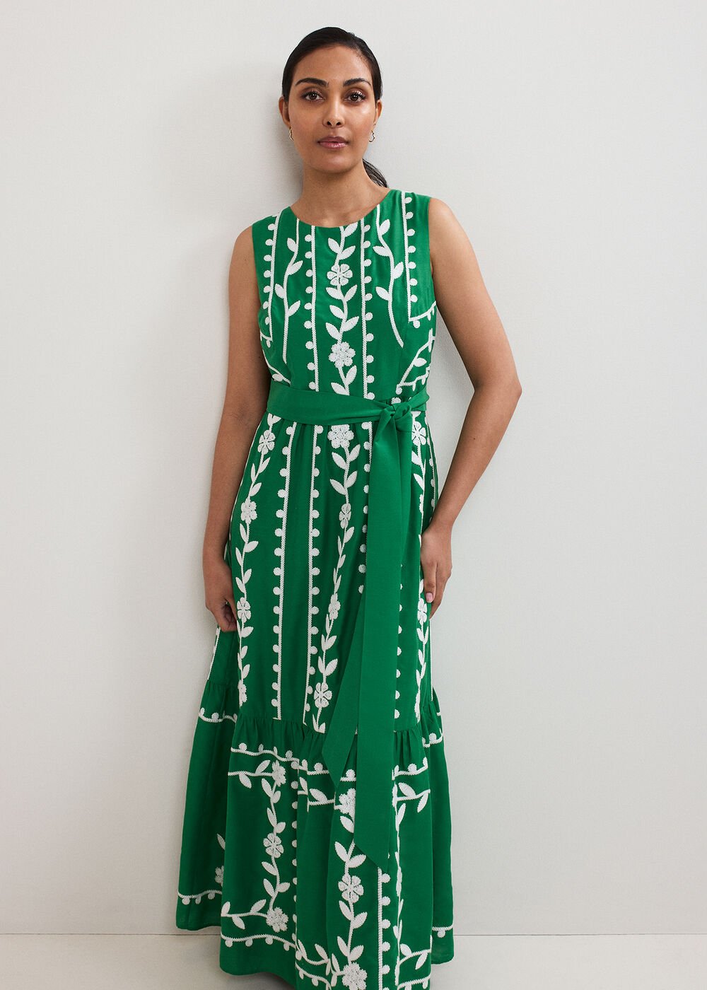 Petite Ida Dress - Green