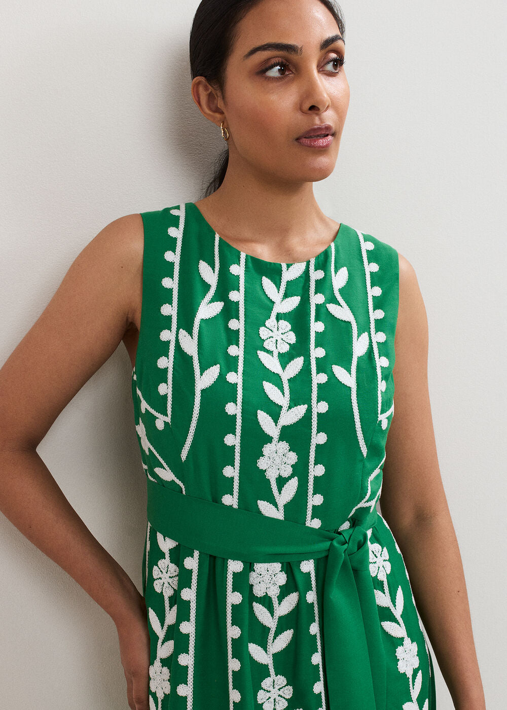 Petite Ida Dress - Green