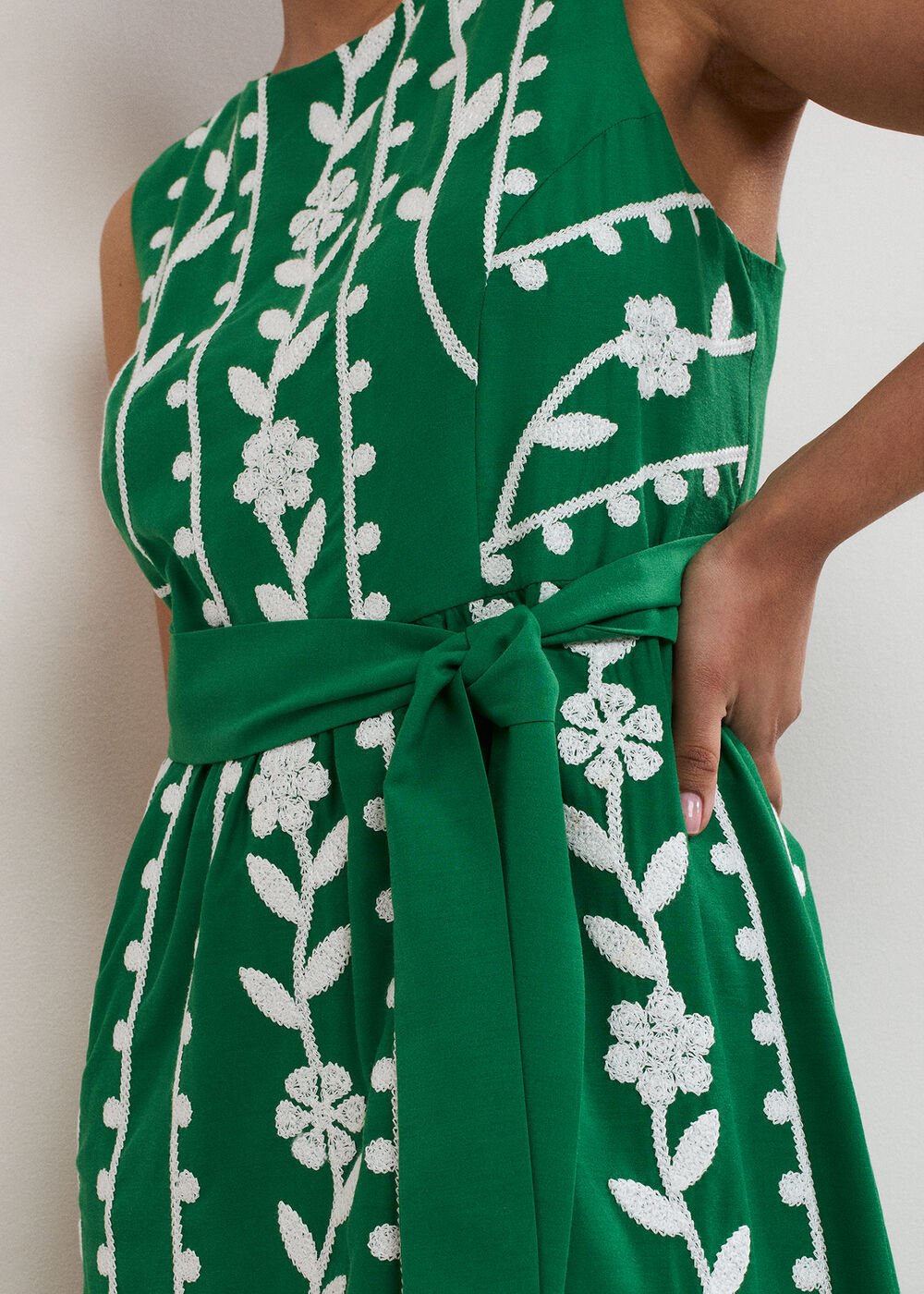 Petite Ida Dress - Green