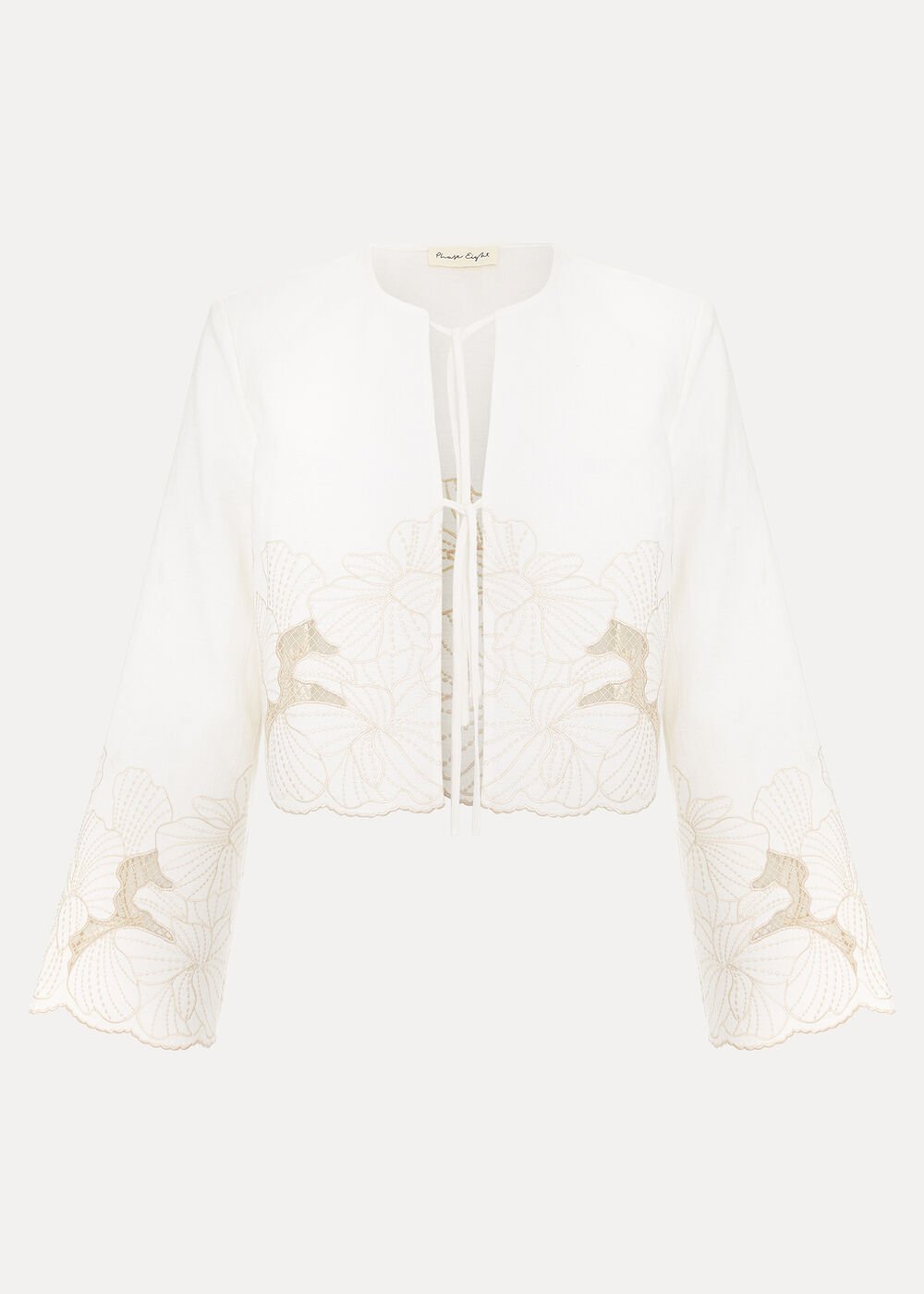 Svea Broderie Jacket - Ivory