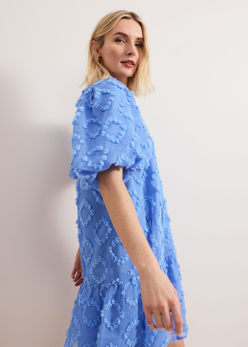 Bella Mini Dress - Blue