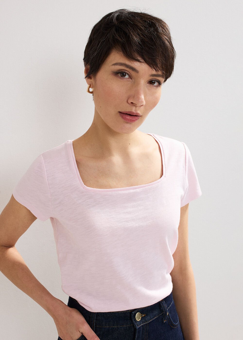 Bella Top - Pale Pink