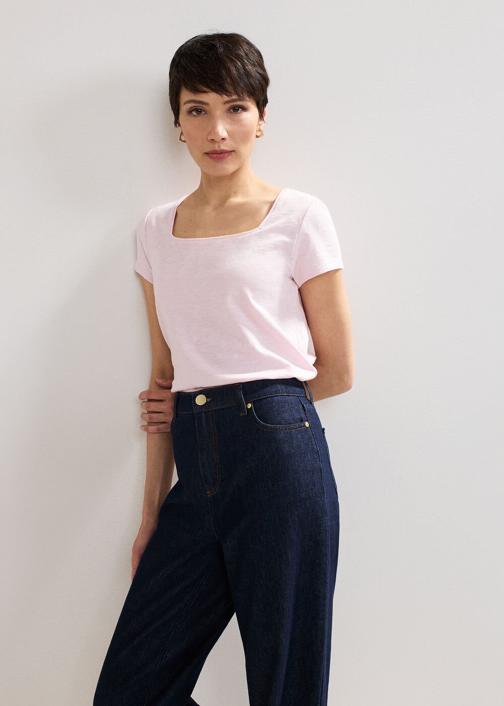 Bella Top - Pale Pink