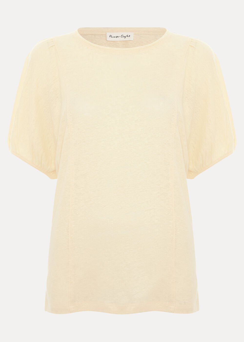 Arabel Linen Top - Yellow