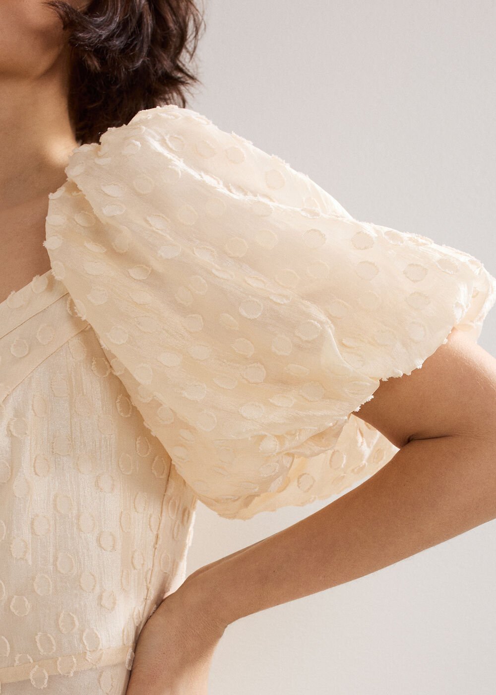 Bonnie Midi Dress - Cream