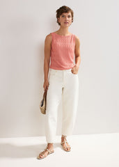 Clemmie Texture Top - Orange