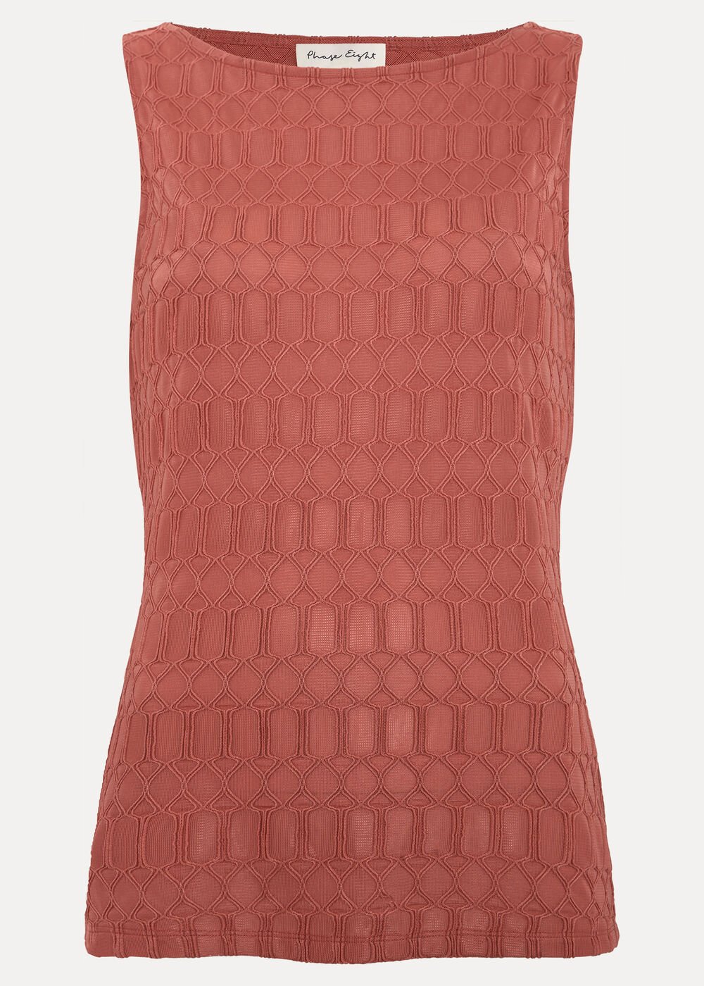 Clemmie Texture Top - Orange