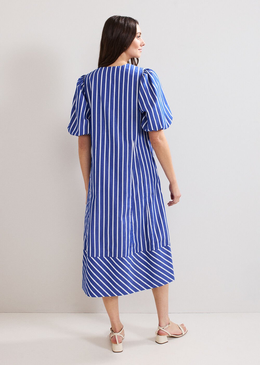 Lotty Midi Dress - Blue