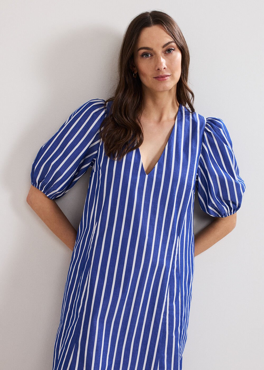 Lotty Midi Dress - Blue