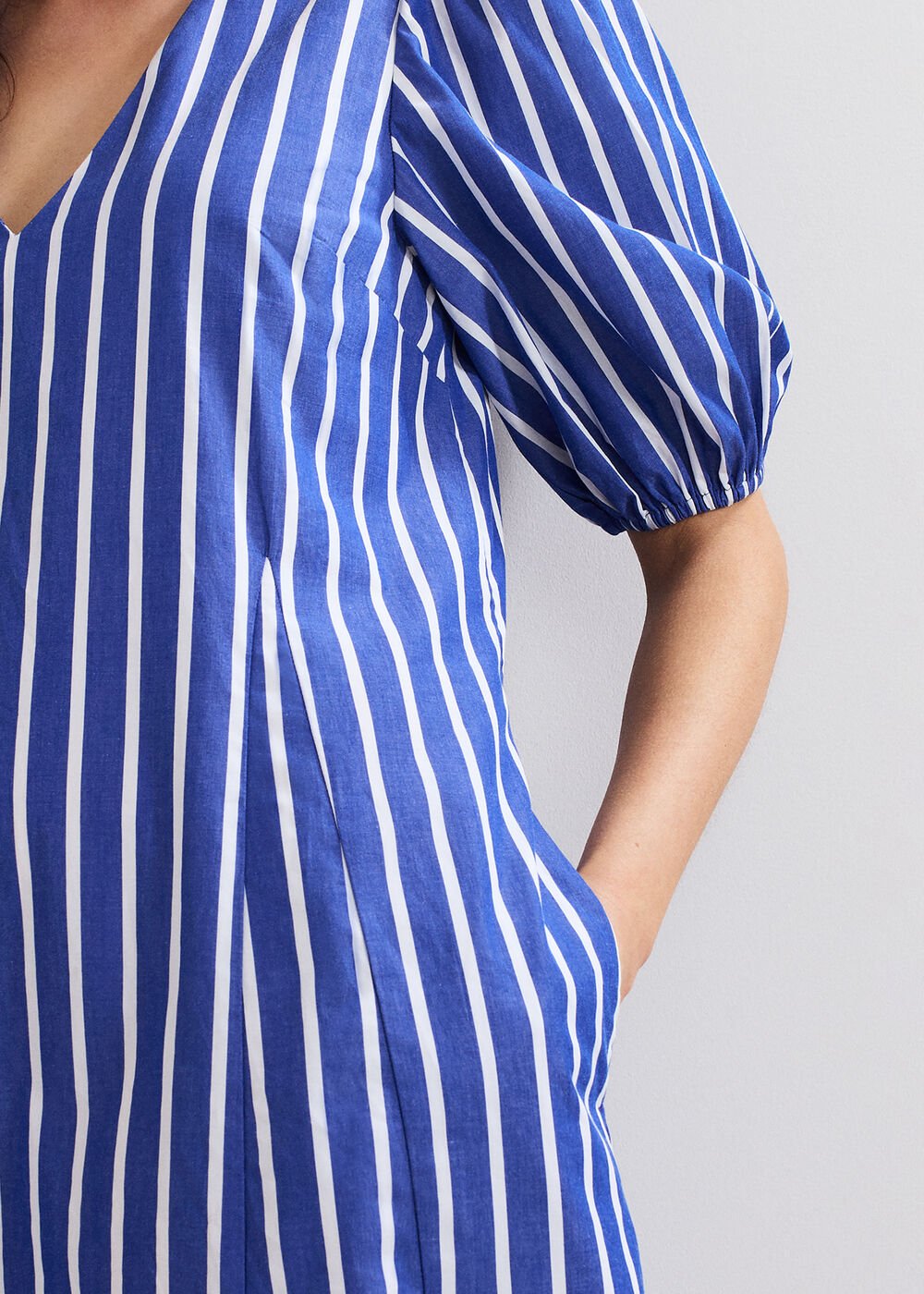 Lotty Midi Dress - Blue