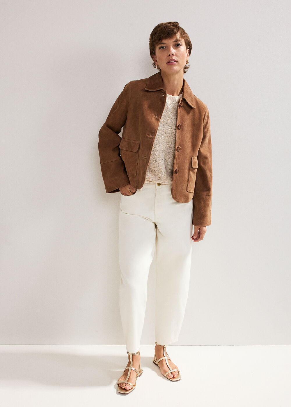 Janet Textured Tank - Neutral