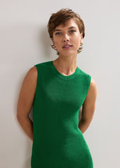 Kacie Crochet Dress - Green