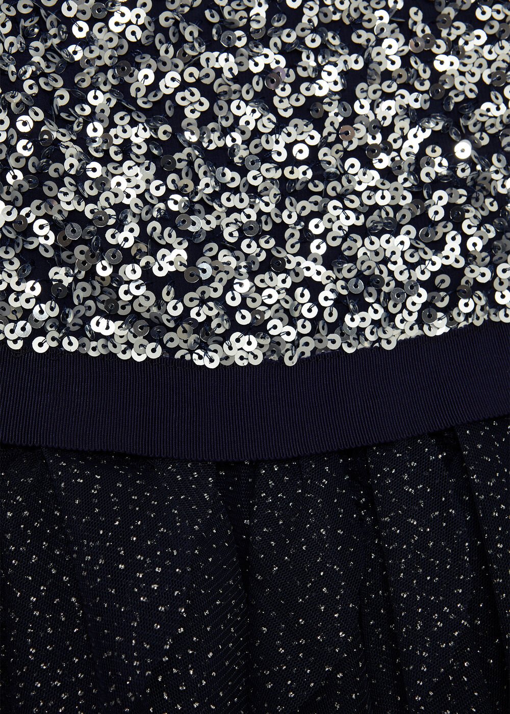 Andrina Sequin Dress - Navy