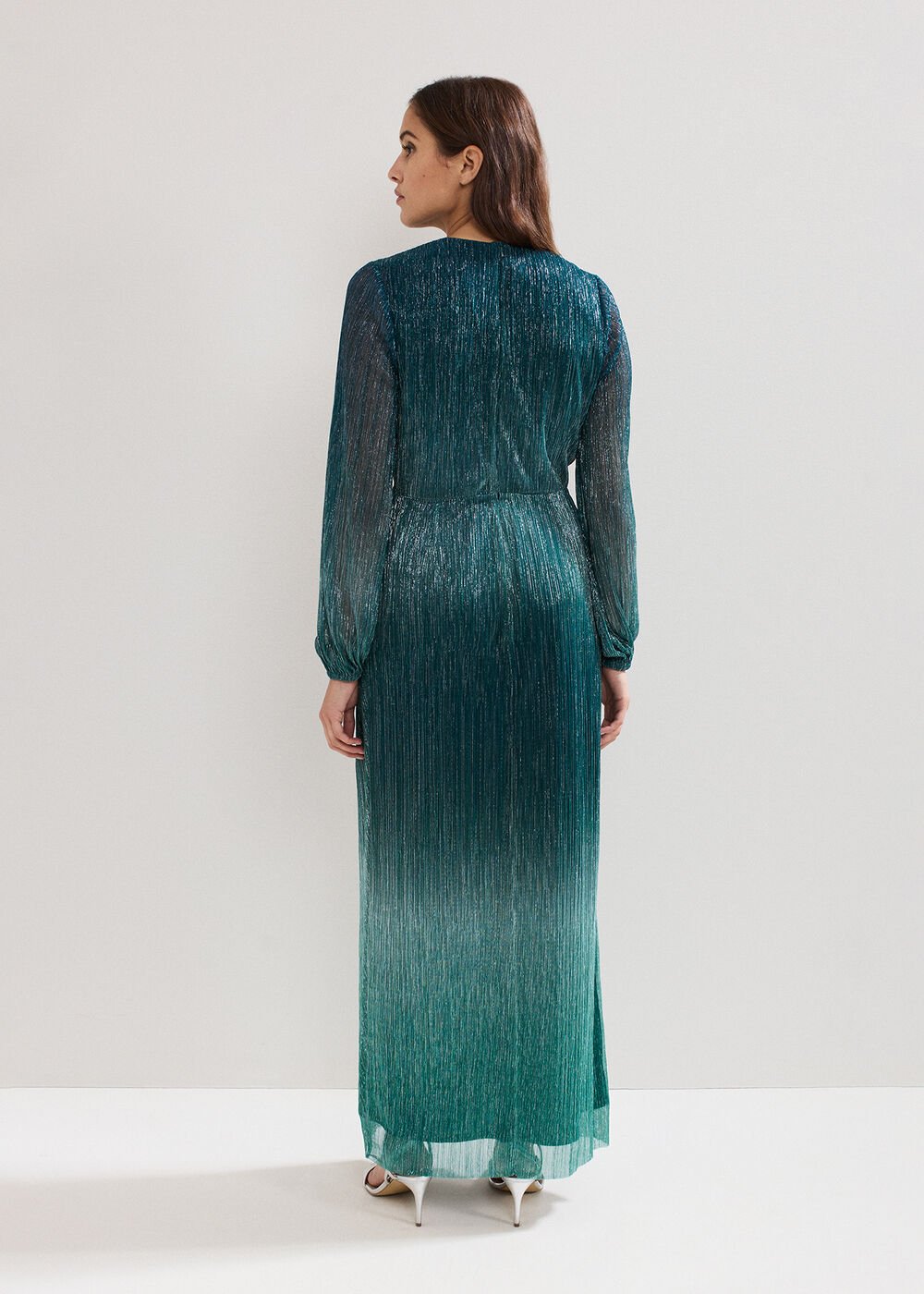 Cherene Ombre Dress - Green