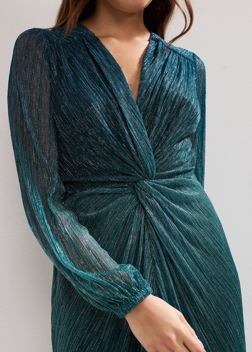 Petite Cherene Dress - Green
