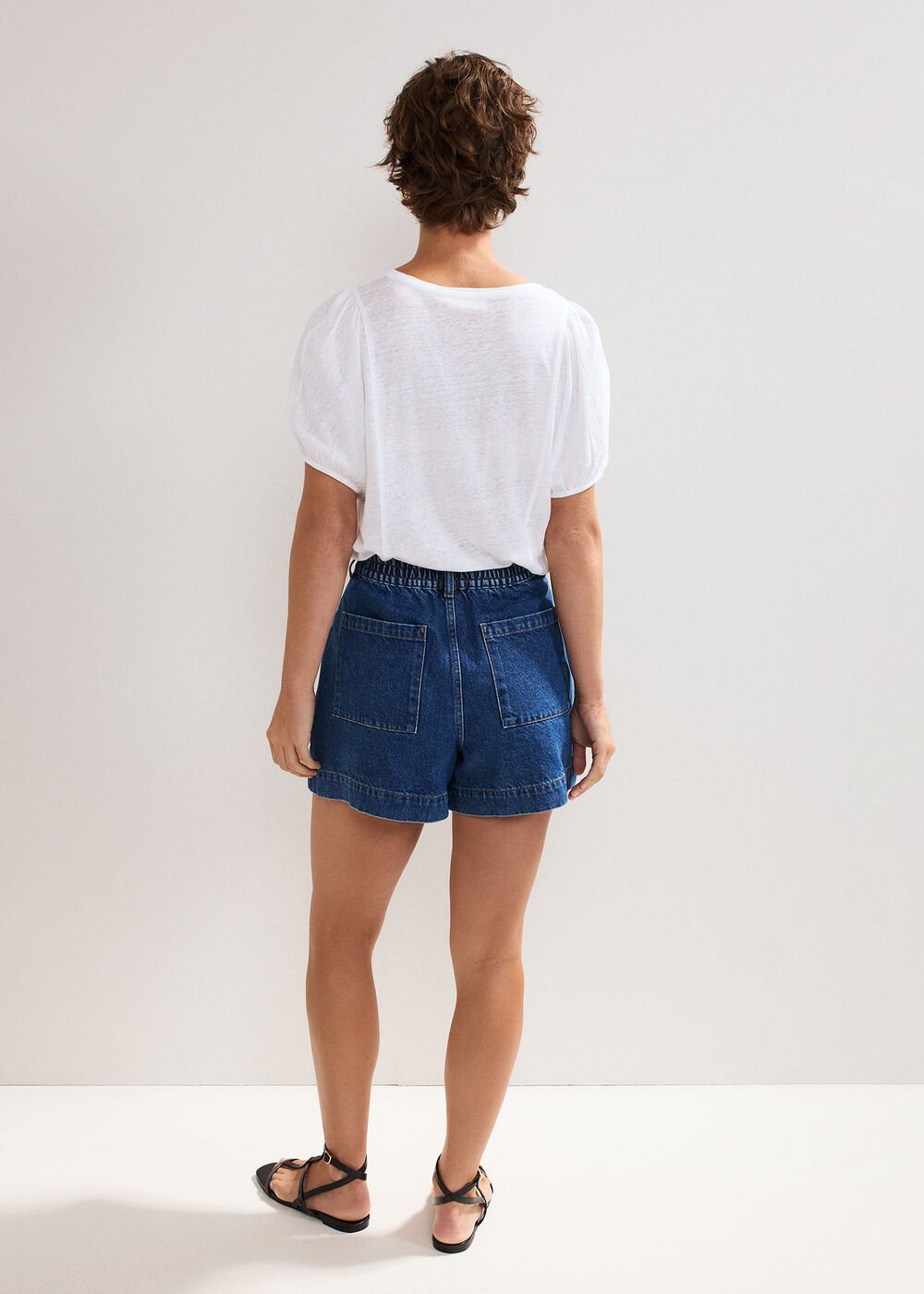 Sonnie Denim Short - Mid Wash