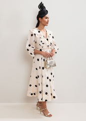 Petite Jaqlyn Dress - Cream