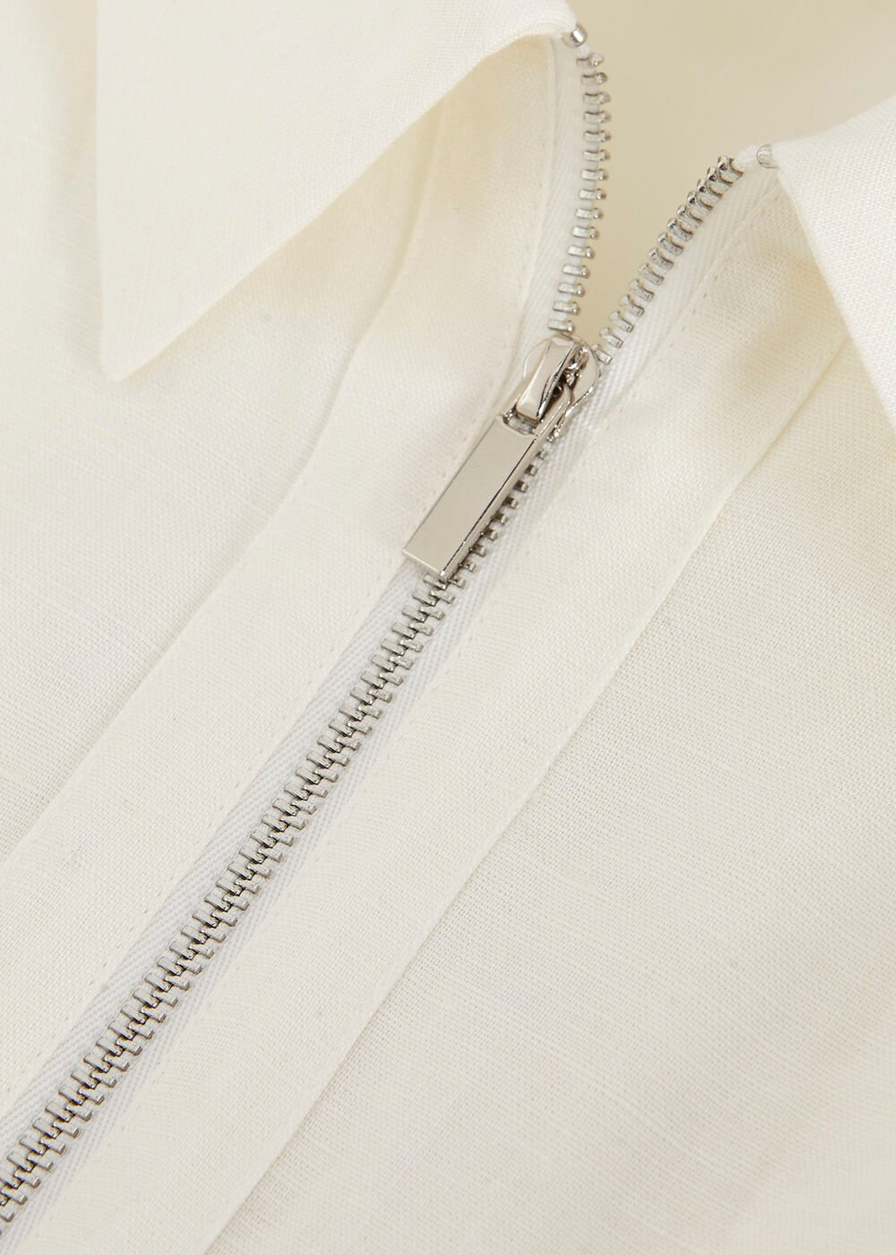 Carlotta Linen Dress - White