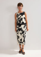 Vittoria Beaded Top - Black/Ivory