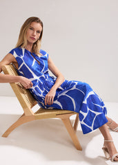 Talah Midaxi Dress - Blue