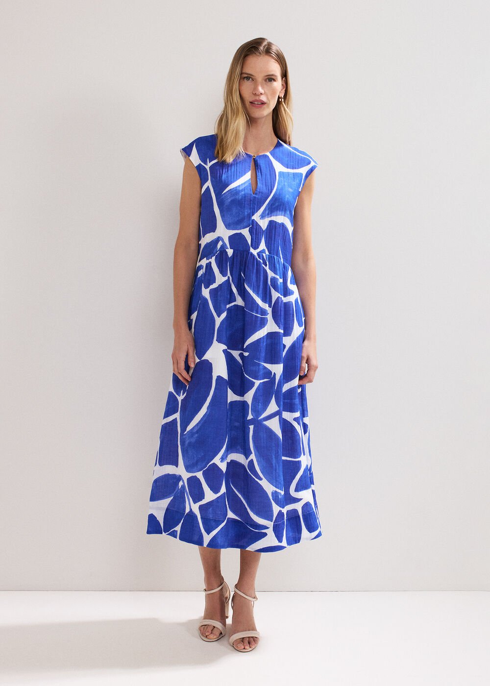 Talah Midaxi Dress - Blue