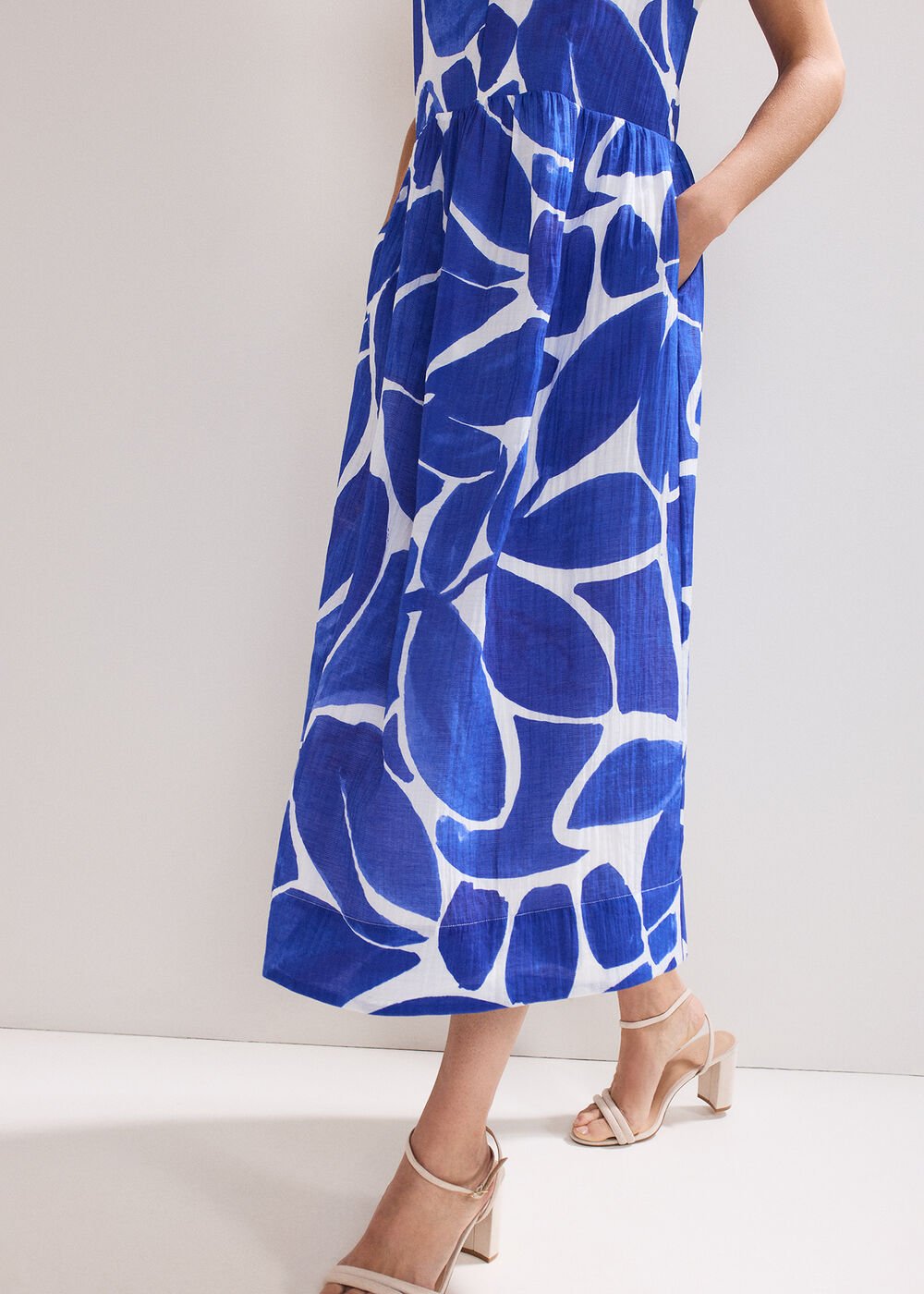 Talah Midaxi Dress - Blue