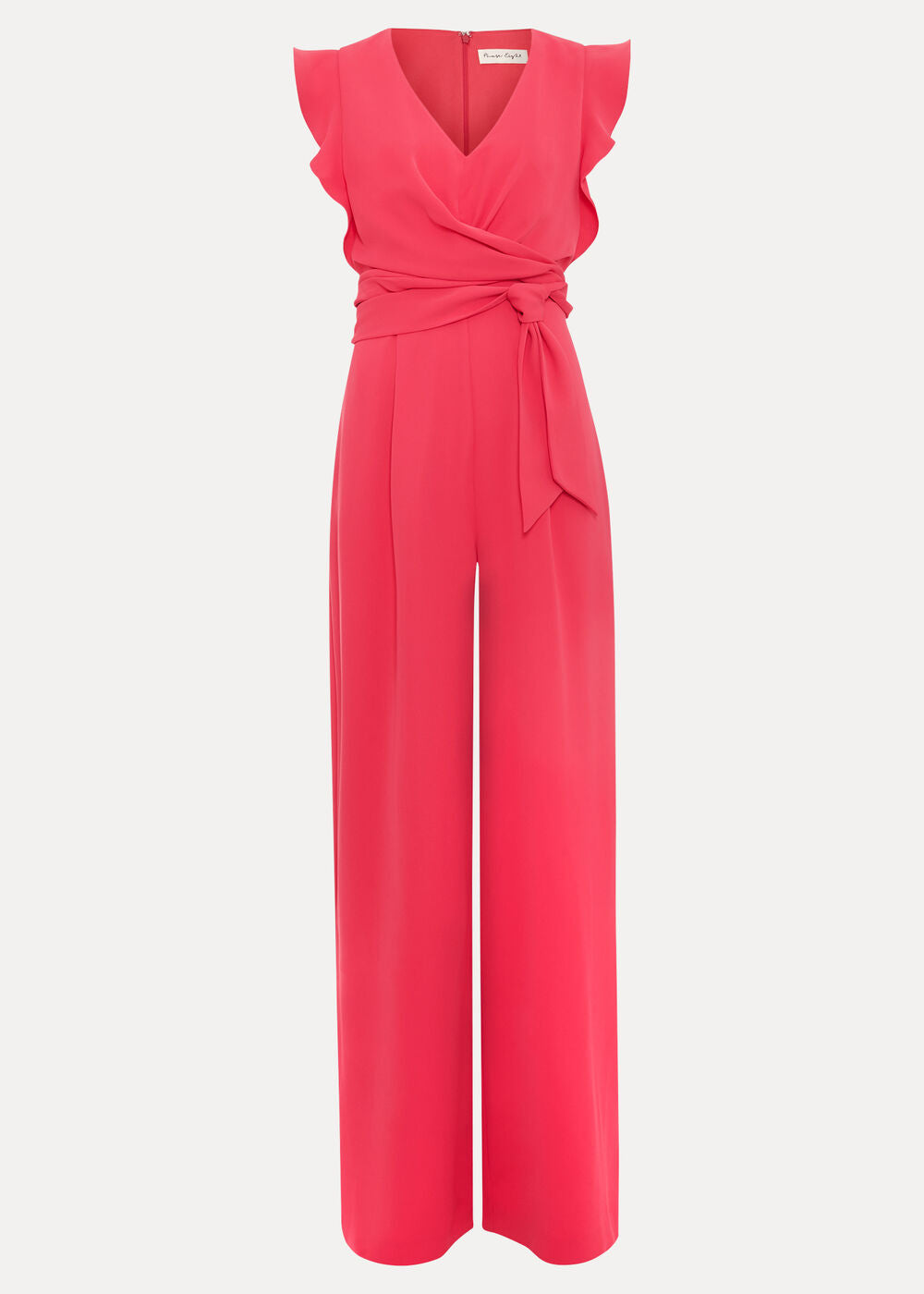 Ayla Ruffle Jumpsuit - Pink