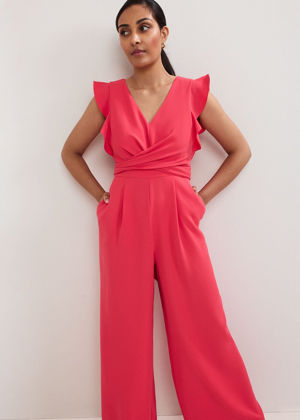 Petite Ayla Jumpsuit - Pink