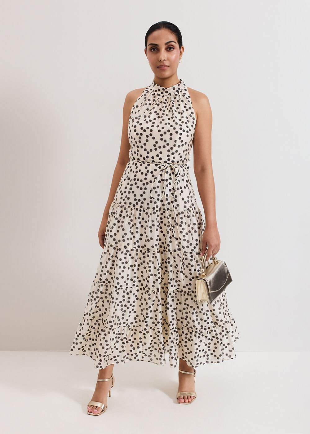 Petite Nita Dress - Ivory