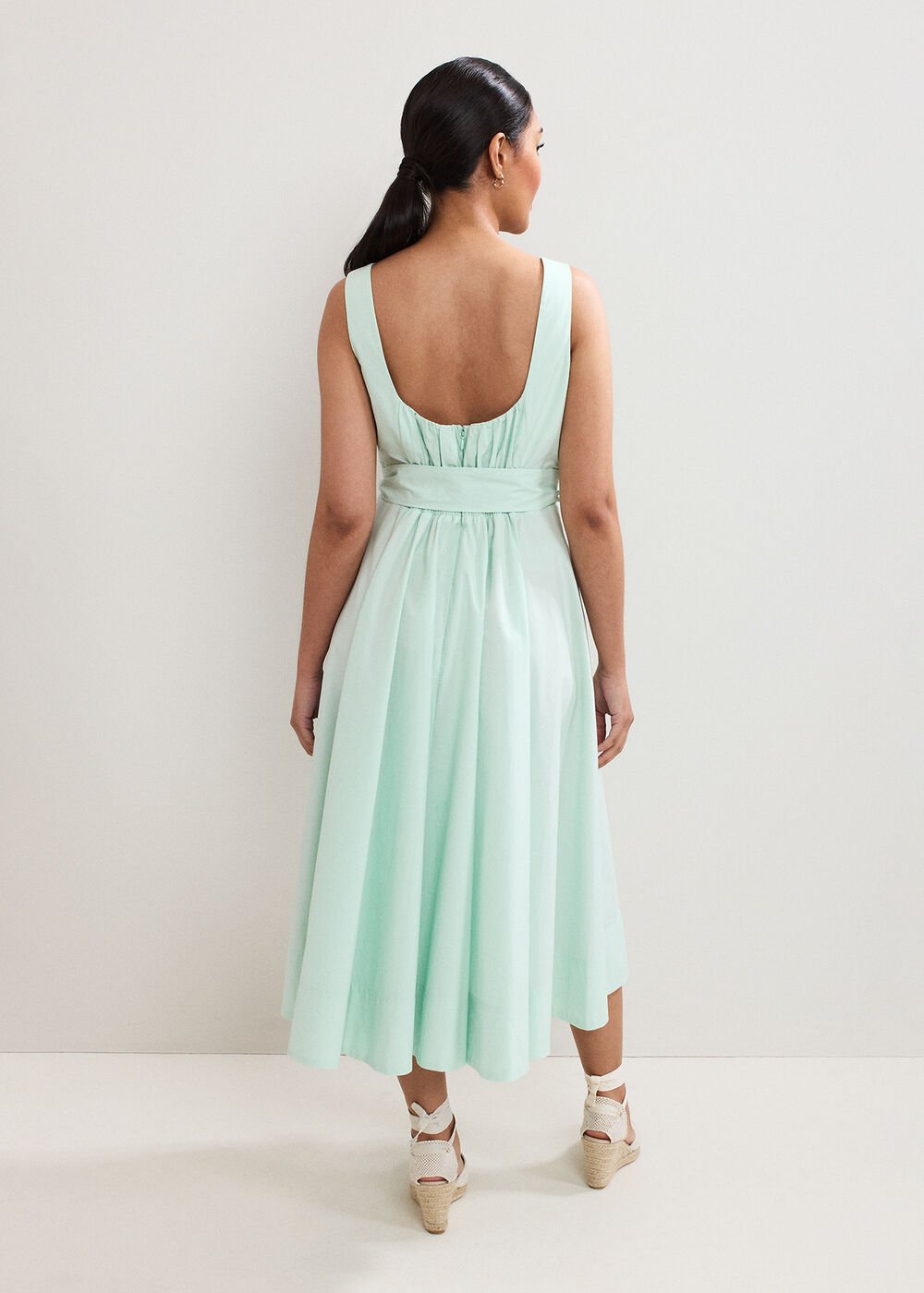Petite Melinda Dress - Pale Green