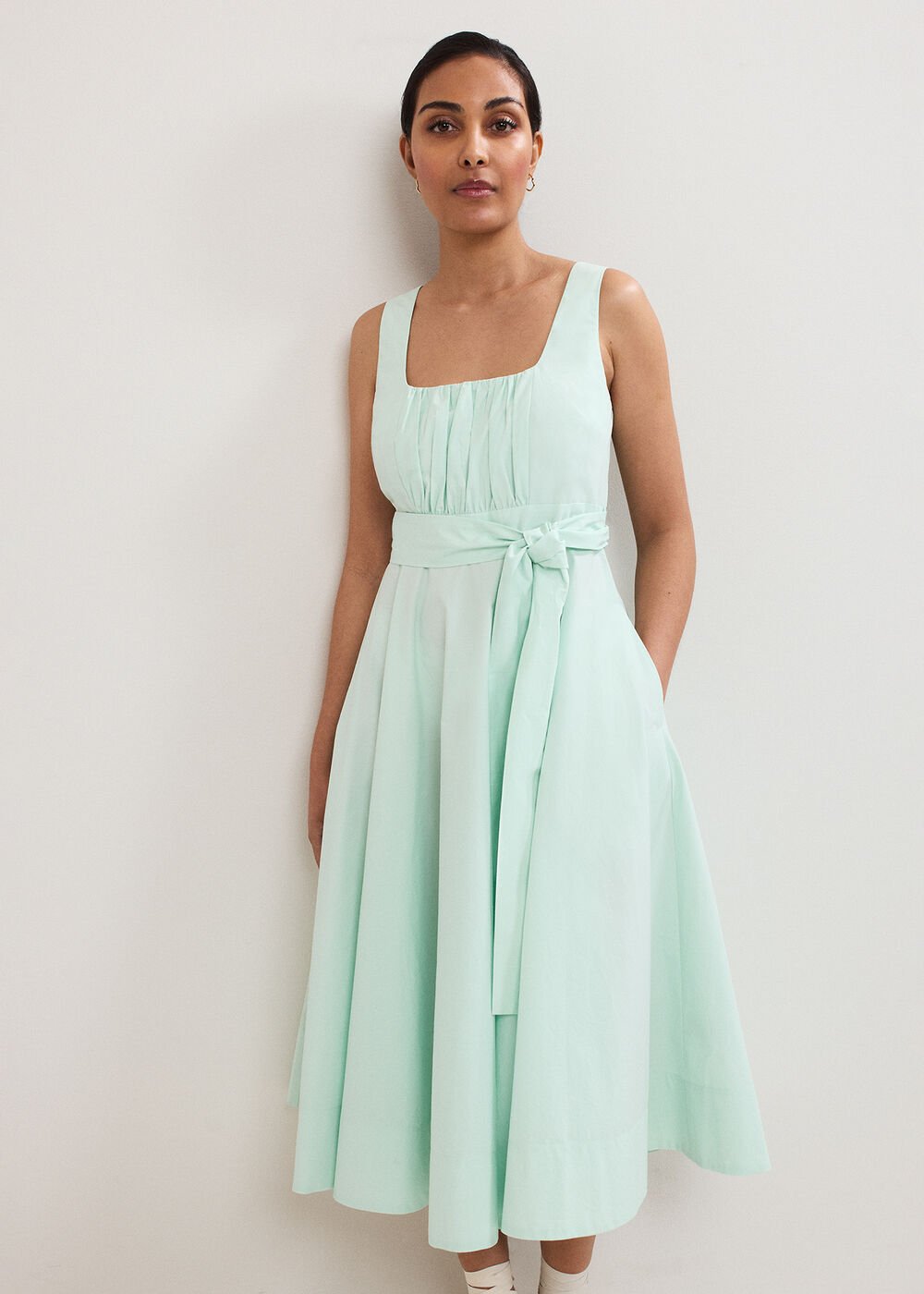 Petite Melinda Dress - Pale Green
