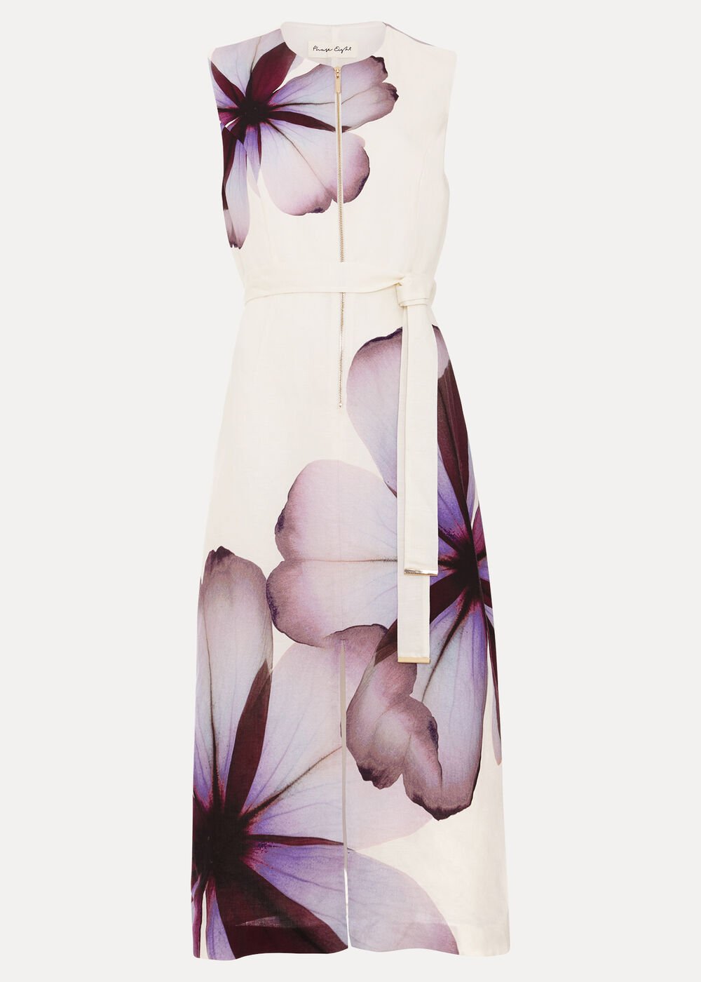 Nina Linen Dress - Ivory
