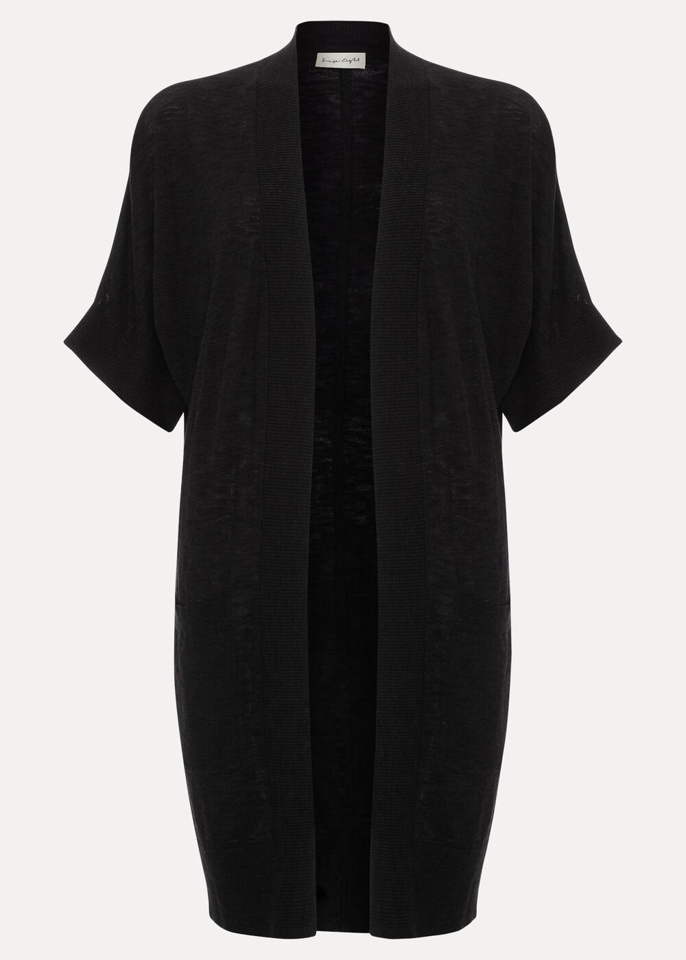 Elma Longline Cardi - Black