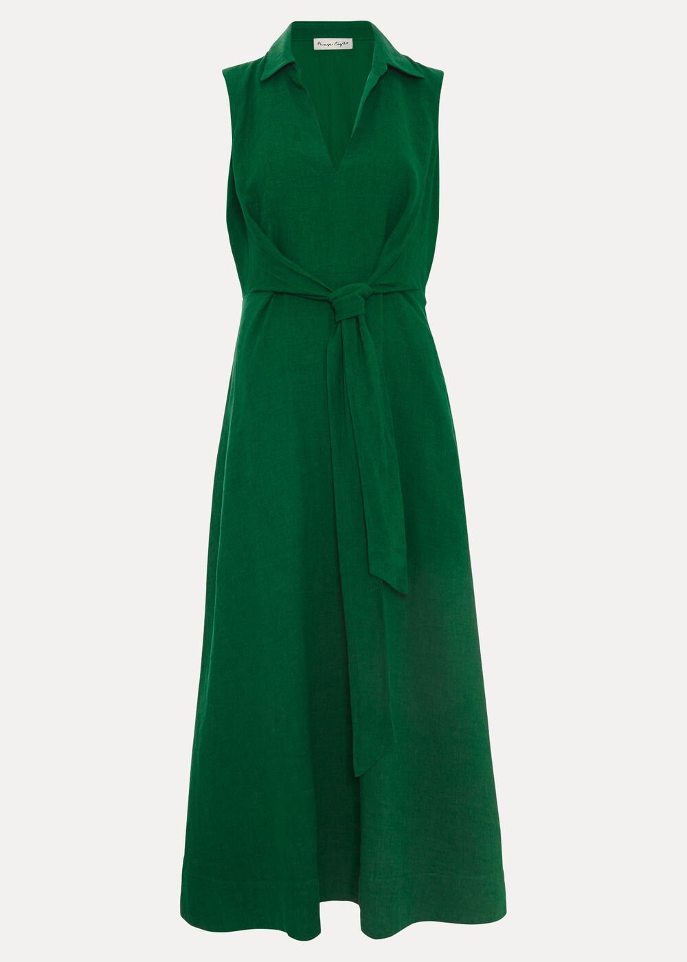Becky Tie Dress - Green