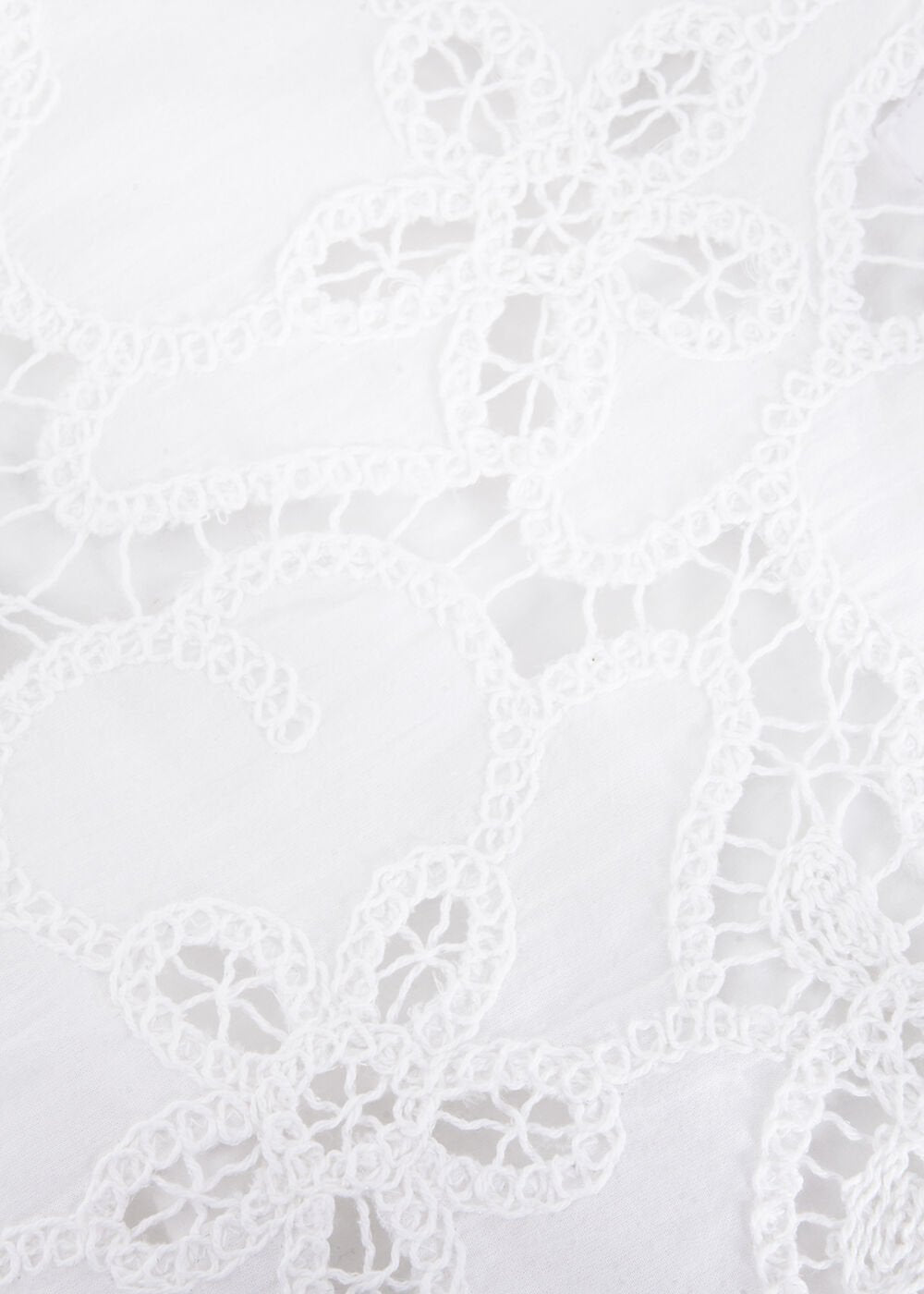 Witney Lace Tunic Dress - White