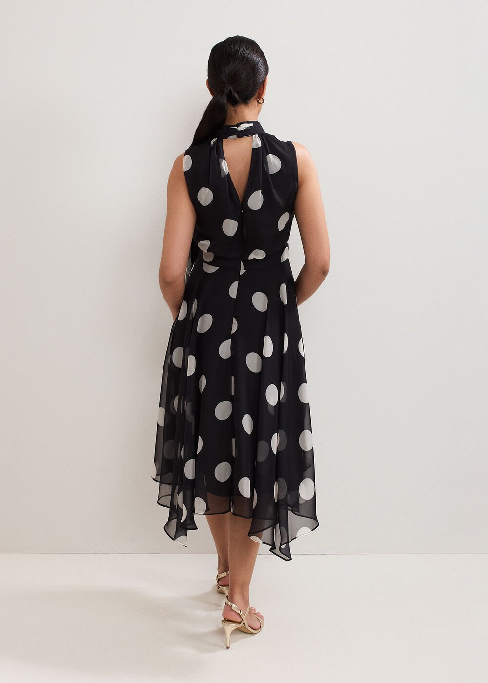 Petite Lucinda Dress - Black Multi