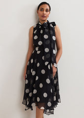 Petite Lucinda Dress - Black Multi