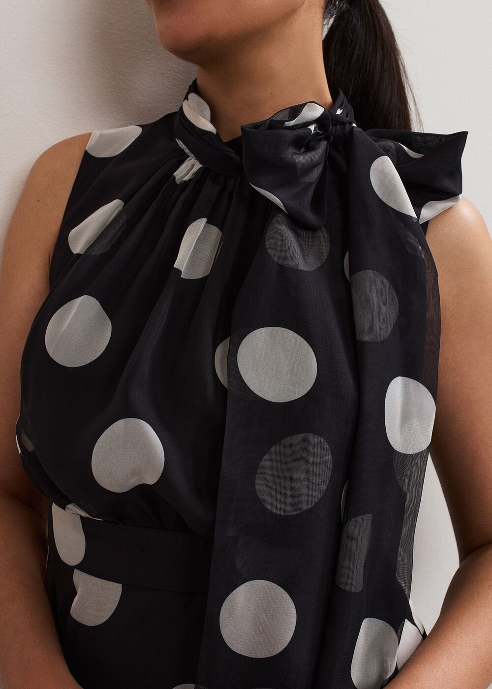 Petite Lucinda Dress - Black Multi