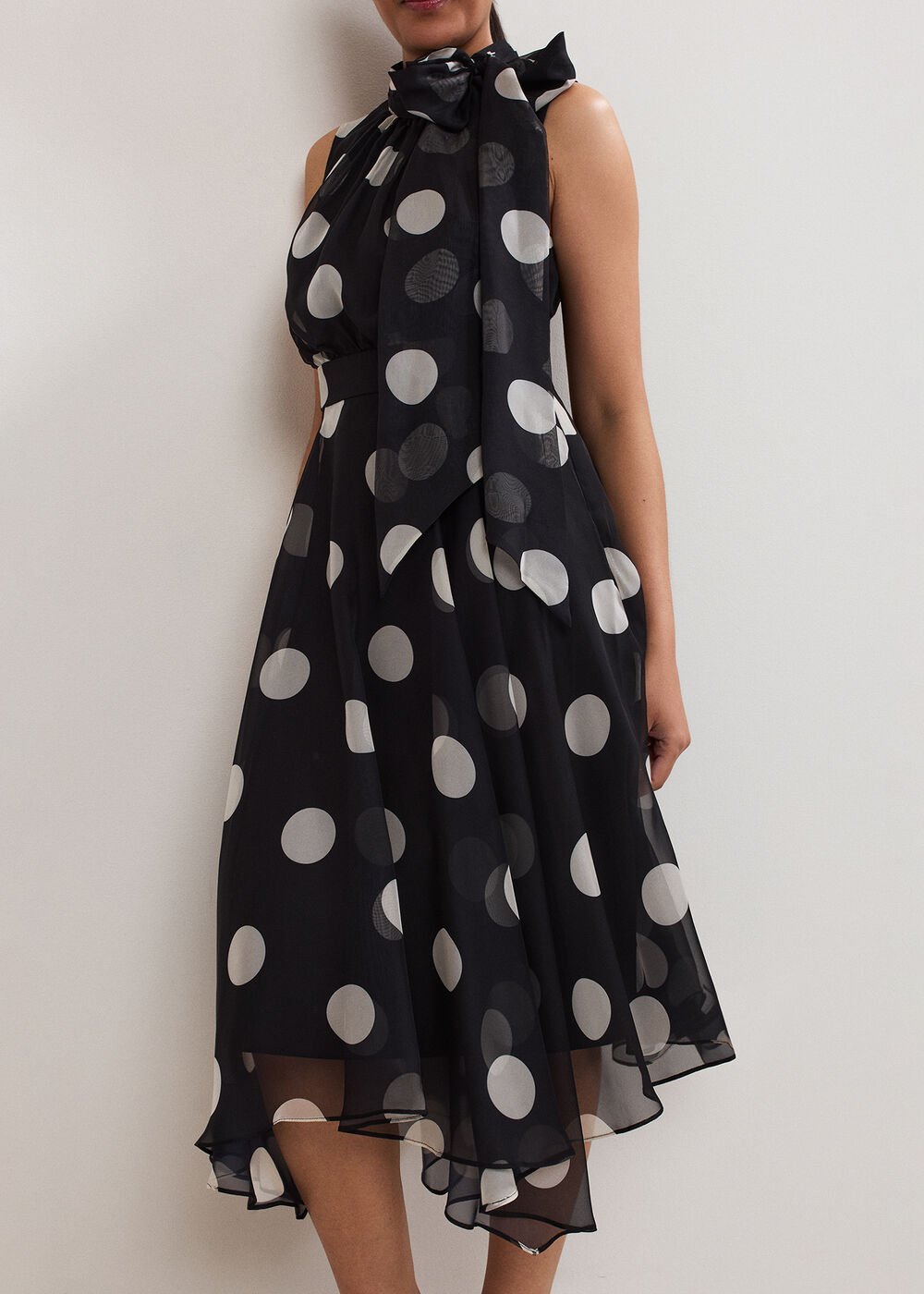 Petite Lucinda Dress - Black Multi