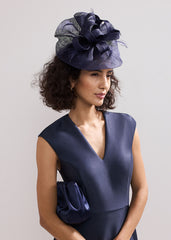 Freeform Fascinators - Navy