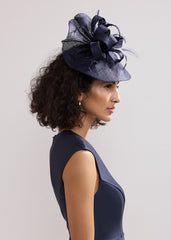 Freeform Fascinators - Navy