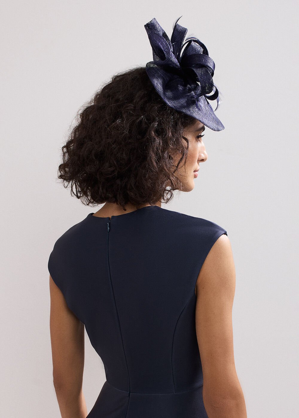 Freeform Fascinators - Navy