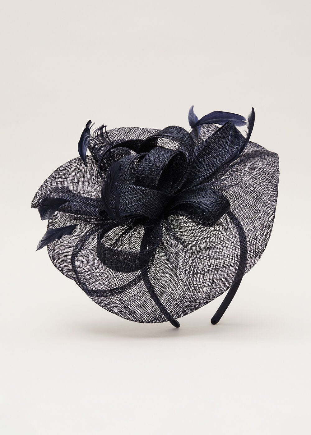 Freeform Fascinators - Navy