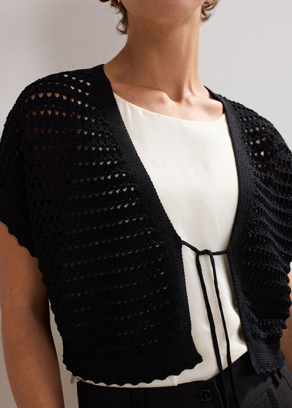 Leona Cover up - Black