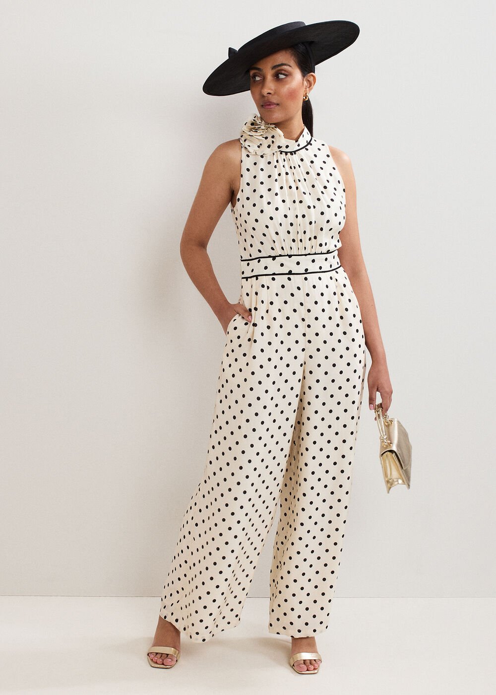 Petite Marilee Jumpsuit - Ivory