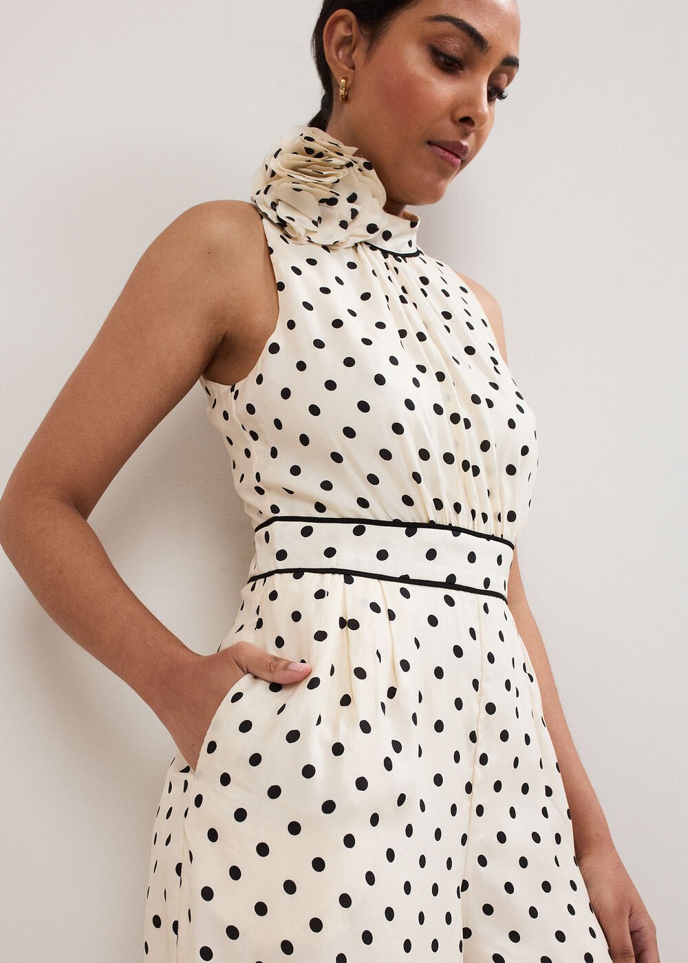 Petite Marilee Jumpsuit - Ivory