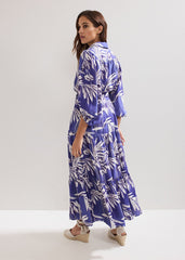 Coralie Shirt Dress - Blue