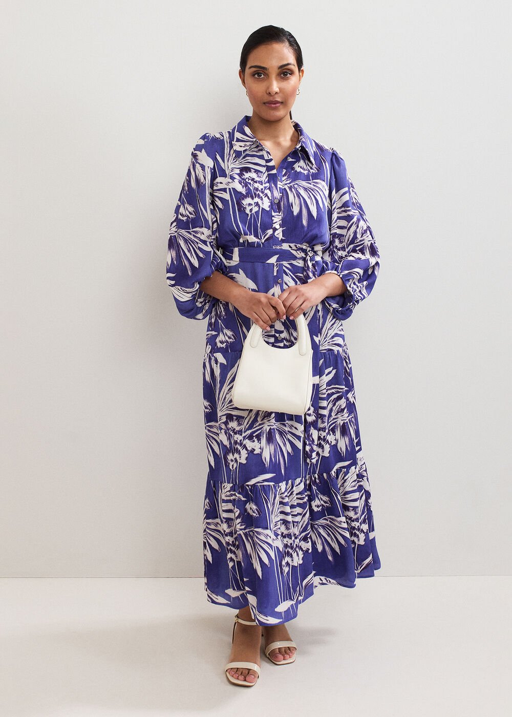 Petite Coralie Dress - Blue