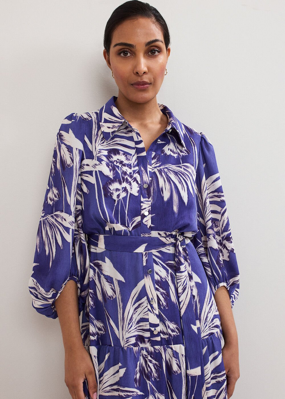 Petite Coralie Dress - Blue